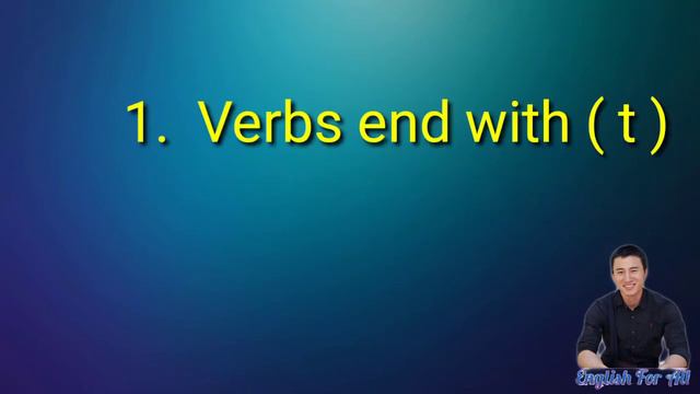 How to pronounce Past tense of Regular verbs end with (t) and (d) смотреть онлайн