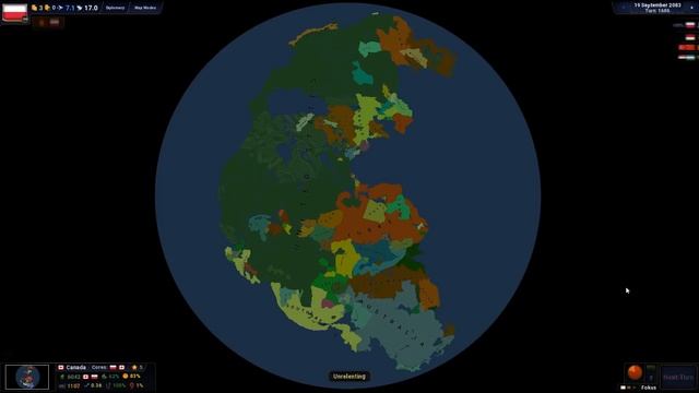 Age of Civilizations 2 Pangea Timelapse (Polandball Animation) смотреть онлайн