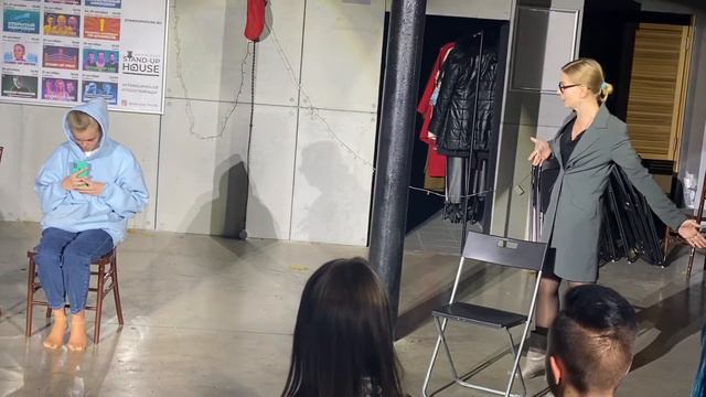 Отчётный показ Алексея Корякова по актерскому мастерству.Этюд «Мать и дочь»! смотреть онлайн