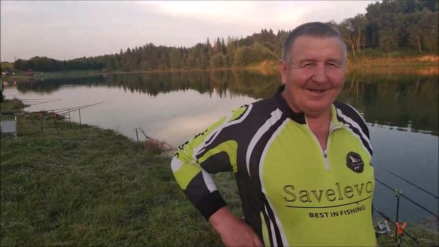 Вечерний клев на водоеме!!!Клевое Место д.Савельево смотреть онлайн