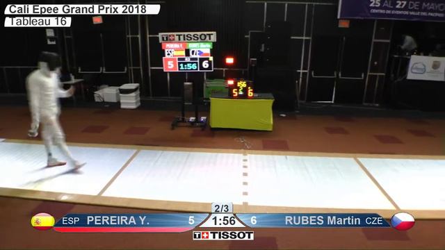 FE 2018 113 T16 03 M E Individual Cali COL GP YELLOW RUBES CZE vs PEREIRA ESP смотреть онлайн