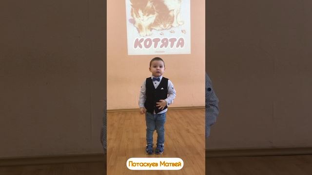 Потаскуев Матвей со стихотворением С.Михалкова «Котята». Руководитель: Швецова А.Д. смотреть онлайн