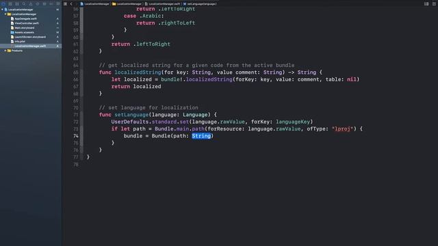 IOS - Create a localization manager handling RTL on the spot without closing the app (Arabic) смотреть онлайн