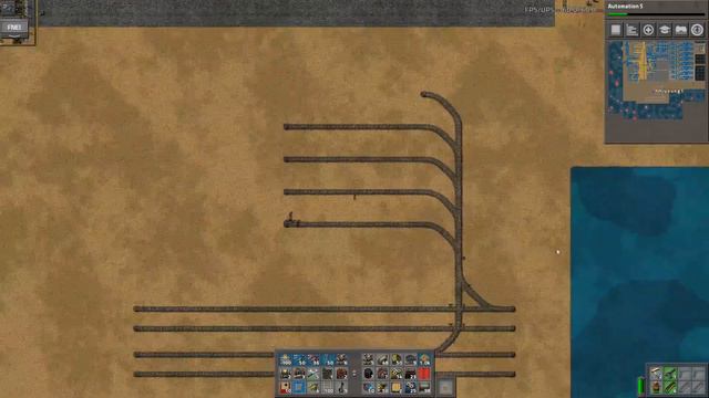 Let's Play Factorio Sea Block Part 224 Rail Station Designing смотреть онлайн