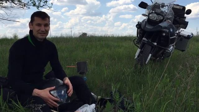 С6 150км до цели. Мототур Берлин-Москва-Волгоград смотреть онлайн