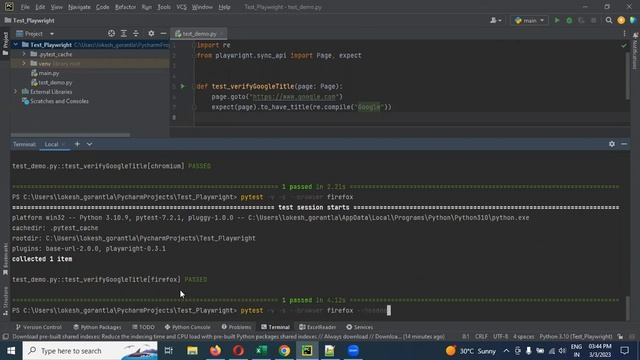 Python Playwright Beginner[2023] Part 5: Different ways Run Test cases in Playwright Python | Telug смотреть онлайн