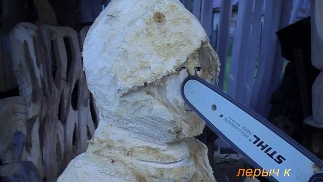 РЫЦАРЬ садовая поделка