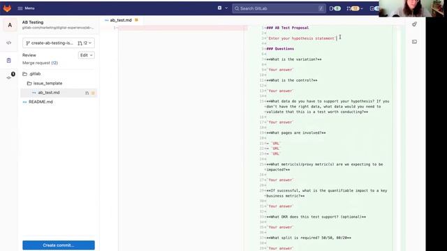 Using the Web IDE to add commits to a merge request смотреть онлайн