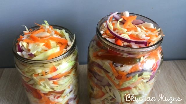 Вы перестанете КВАСИТЬ капусту! Самый вкусный салат на зиму! Быстрая Маринованная Капуста! смотреть онлайн