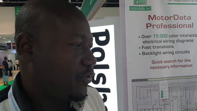 Отзыв посетителя из Burkina Faso о Motordata Professional. Automechanika Dubai 2019 смотреть онлайн