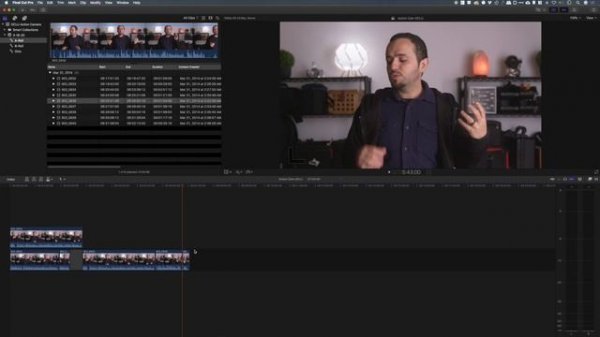 FCPX Masterclass - 2.4 Create a Timeline