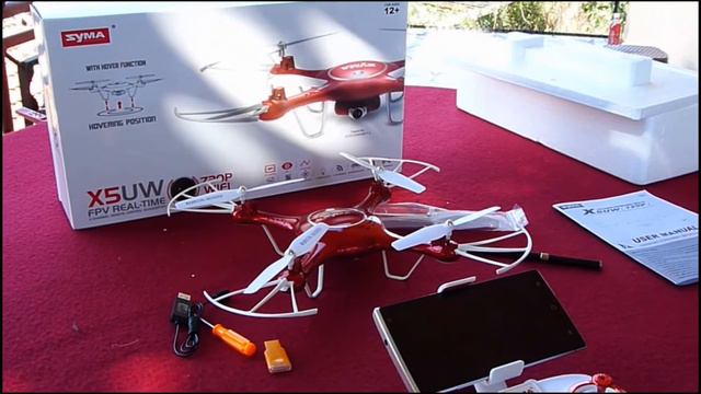IN DEPTH REVIEW+UNBOXING SYMA X5UW 2,4Gh RC FPV RACING QUAD(GEARBEST COURTESY) смотреть онлайн