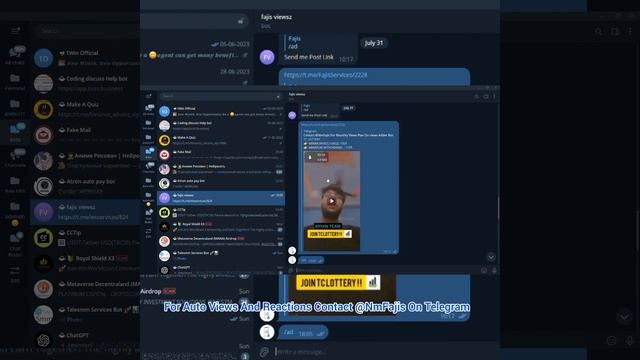 Telegram Channel Auto Reactions Bot #Telegram #postReaction #views #viewsBoosterBot#ViewsandReactio смотреть онлайн