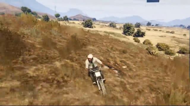 СЛОЖНЫЙ ТРЮК НА МОТОЦИКЛЕ В GTA 5 !!! смотреть онлайн