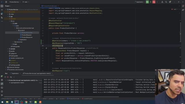 Curso API RESTFULL com Spring Boot + Kafka Completo (13 - Configurando Documentação Swagger) смотреть онлайн