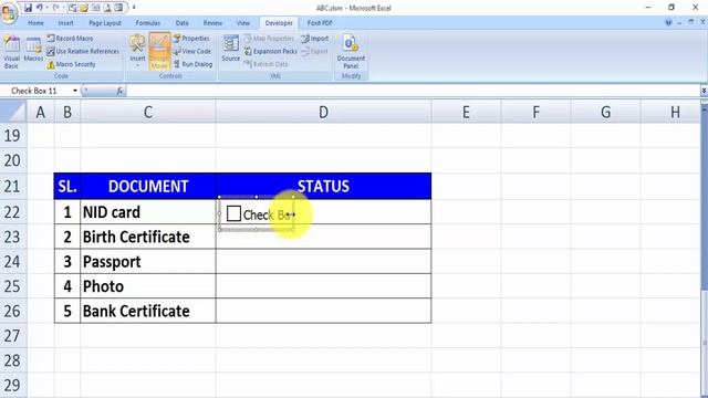 How to Insert Check Box in Excel | Check Box Use in Excel смотреть онлайн