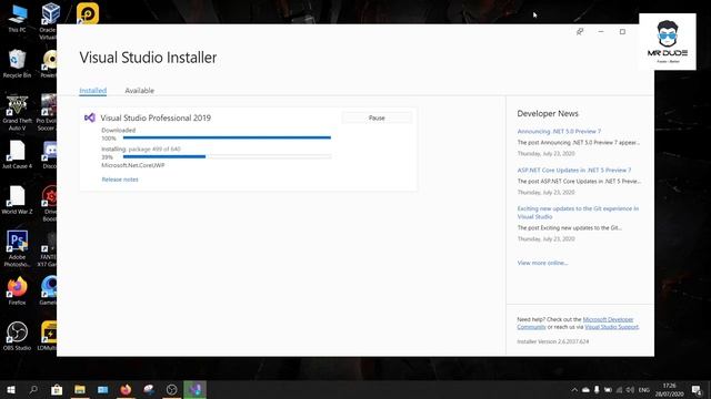How to Download and Install Visual Studio 2019 Professional | Enterprise | + Key | Licence смотреть онлайн