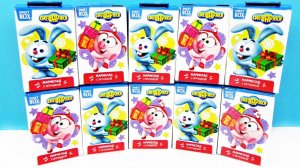 СМЕШАРИКИ СВИТ БОКС 2018! СЮРПРИЗЫ, новая серия, ИГРУШКИ, мультик Sweet Box Surprise unboxing