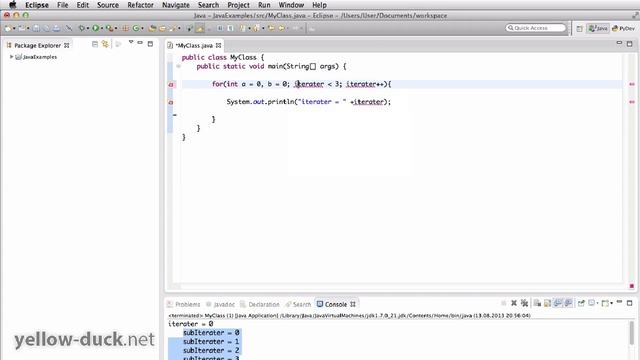 Циклы while, for, foreach в Java. Операторы continue и break. смотреть онлайн
