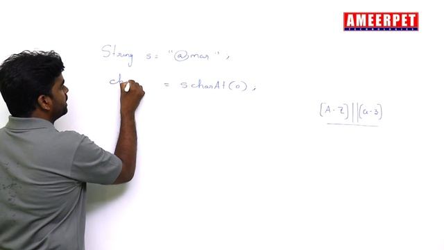 Check the First Character is Alphabet or Not in Java | Ameerpet Technologies смотреть онлайн
