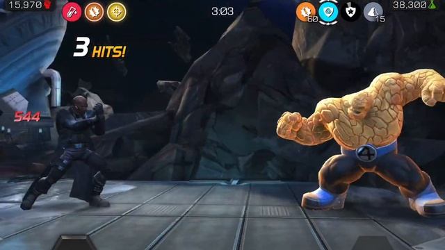 Nick Fury vs Thing 53 node. Unboosted off-season смотреть онлайн