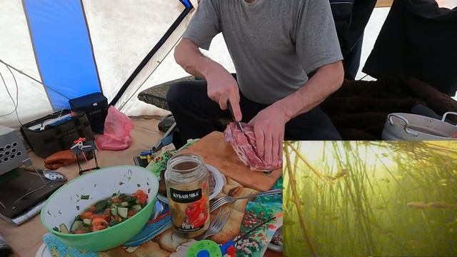 Попали в шторм! Шквальный ветер. Сдувает палатки! Держим изо всех сил. Рыбалка ЧАНЫ Карась. Дизель смотреть онлайн