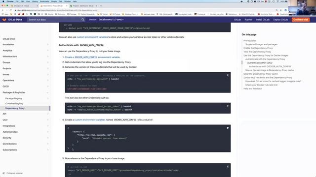 Dependency Proxy new features in GitLab 13.7 смотреть онлайн