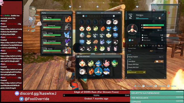TWO GAMES, ONE STREAM!! | Palworld and Skyrim AE смотреть онлайн