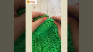 Мастер-класс авоська крючком