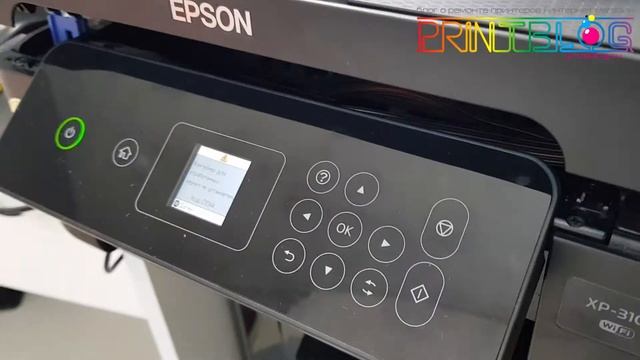 Сброс памперса в Epson XP-3100, XP-3105, XP-4100, XP-4105, Maintenance Box C9344, T9344. Программой смотреть онлайн