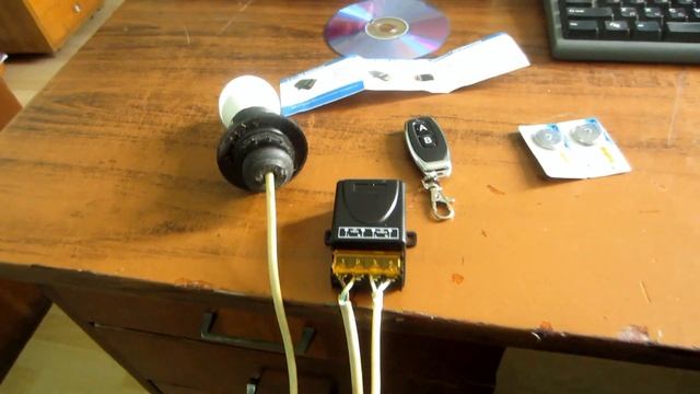 Подключения и настройка приемника на 2000Вт, 220V с пультом дистанционного управления на 433МГц смотреть онлайн