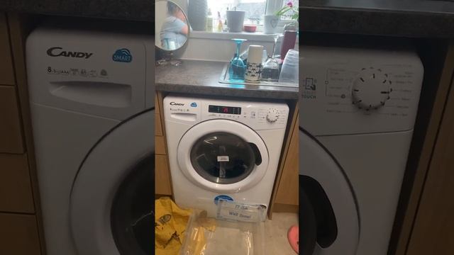 My Candy Smart Washer Dryer On Cottons 30* With Child Lock