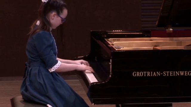 Деменьшина Ксения, 11 лет, М. Мошковский Этюд соль мажор соч.91 N 7 смотреть онлайн