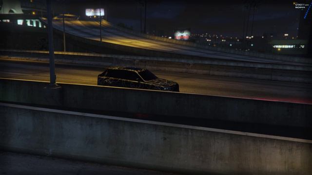 Ночной заезд на Rolls Royce Cullinan.