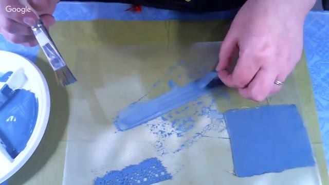 Советы от Натальи Блисс. Окрашивание ткани для внутренней и наружной отделки шкатулки. смотреть онлайн