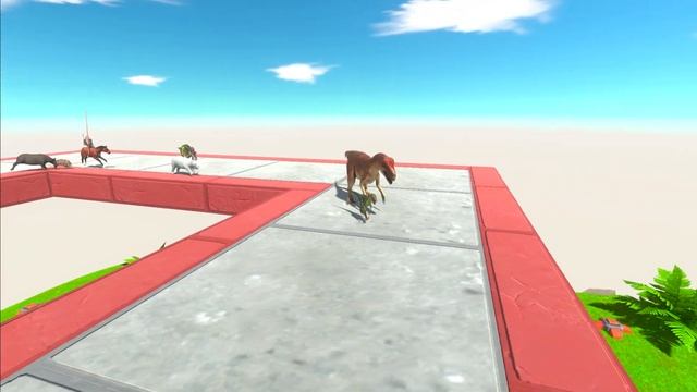 CHAMPIONS SPEED RACE THE UNITS - Animal Revolt Battle Simulator смотреть онлайн