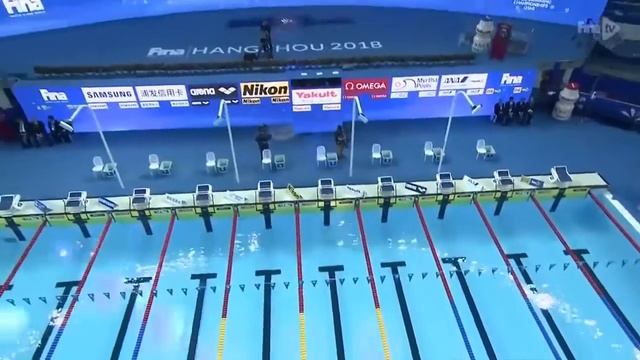 Мужчины - 50 м На спине. Полуфиналы. Чемпионат мира по плаванию на короткой воде. Гуанчжоу 2018 смотреть онлайн