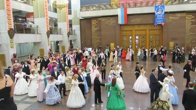 Па де Грас. Зимний бал на Поклонной горе 16.02.19 смотреть онлайн