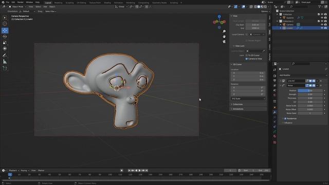 Comic Book Style Line Art In Blender 3.3 (Beginner) смотреть онлайн