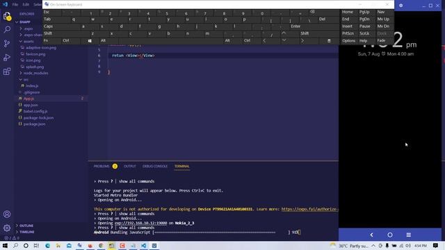 Android/iOS tutorial #08 view tag and basic app style in JavaScript/react native in Urdu/Hindi смотреть онлайн