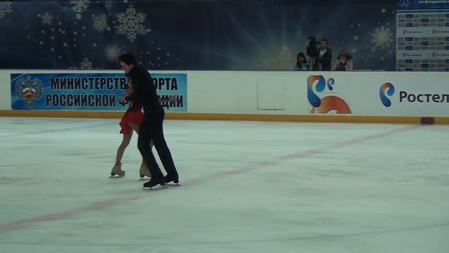 Финал Кубка России Ростелеком 2014 201 Пары, МС ПП 7 Вера БАЗАРОВА Андрей ДЕПУТАТММ смотреть онлайн