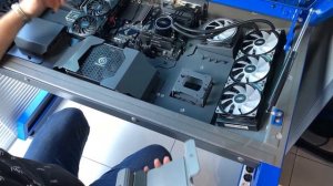 Сделал первый компьютер в столе