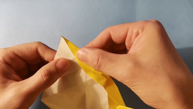 How to make a cool Origami Lion, step by step tutorial смотреть онлайн