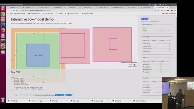 W3D1 - CSS & The Box Model смотреть онлайн