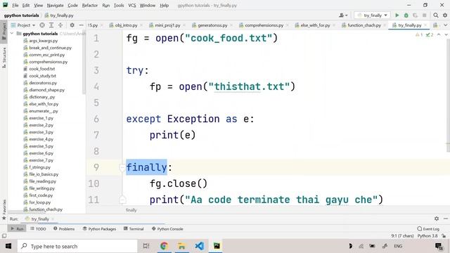 Finally & Else with Try-Except in Python | Beginners Mate Python in Gujarati | #76 смотреть онлайн
