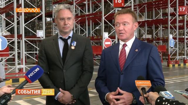 В Курской области открылся крупнейший распределительный центр ведущей розничной сети X5 Retail Grou