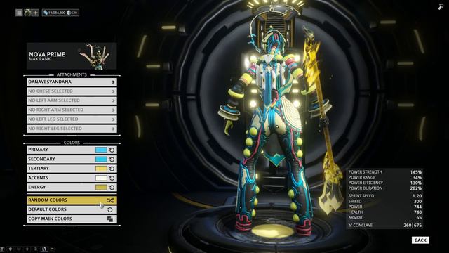 Warframe : Nova Asuri Skin Pack - Colour Play Test :DDD смотреть онлайн