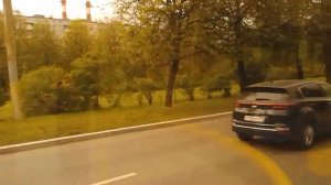 Поездка на автобусе Лиаз 6213.65 Временный маршрут КМ1 Метро Царицыно - Метро Автозаводская Москва