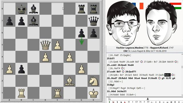 Вашье-Лаграв 🆚 Раппорт. Французская защита. Закрытый вариант смотреть онлайн
