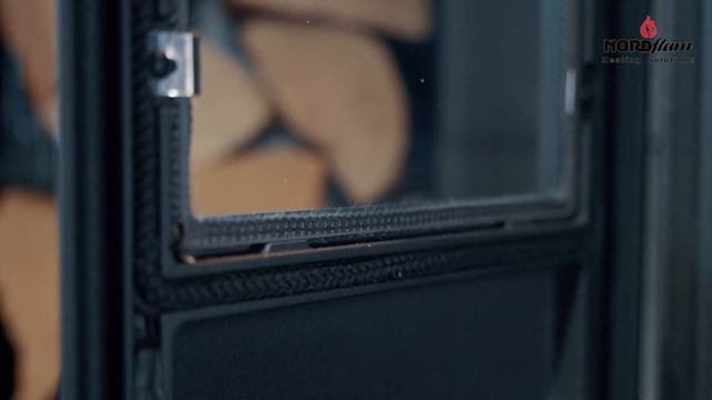 Piec kominkowy SORA - NORDflam смотреть онлайн